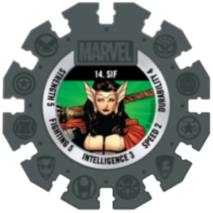 SIF Black Marvel Heroes Woolworths Disc