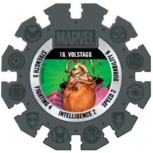 Volstagg Black Marvel Heroes Woolworths Disc