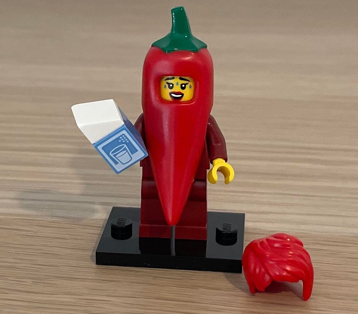 2 Chilli Costume Fan Collectible Mini-Figures Series 22