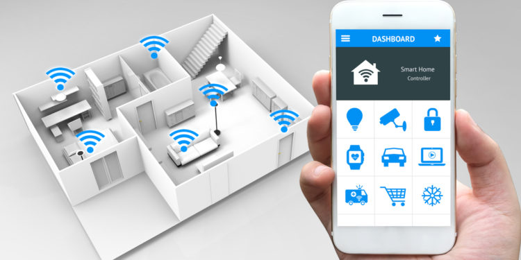 wifi in a model of a house