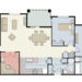 3 bedroom house floorplan