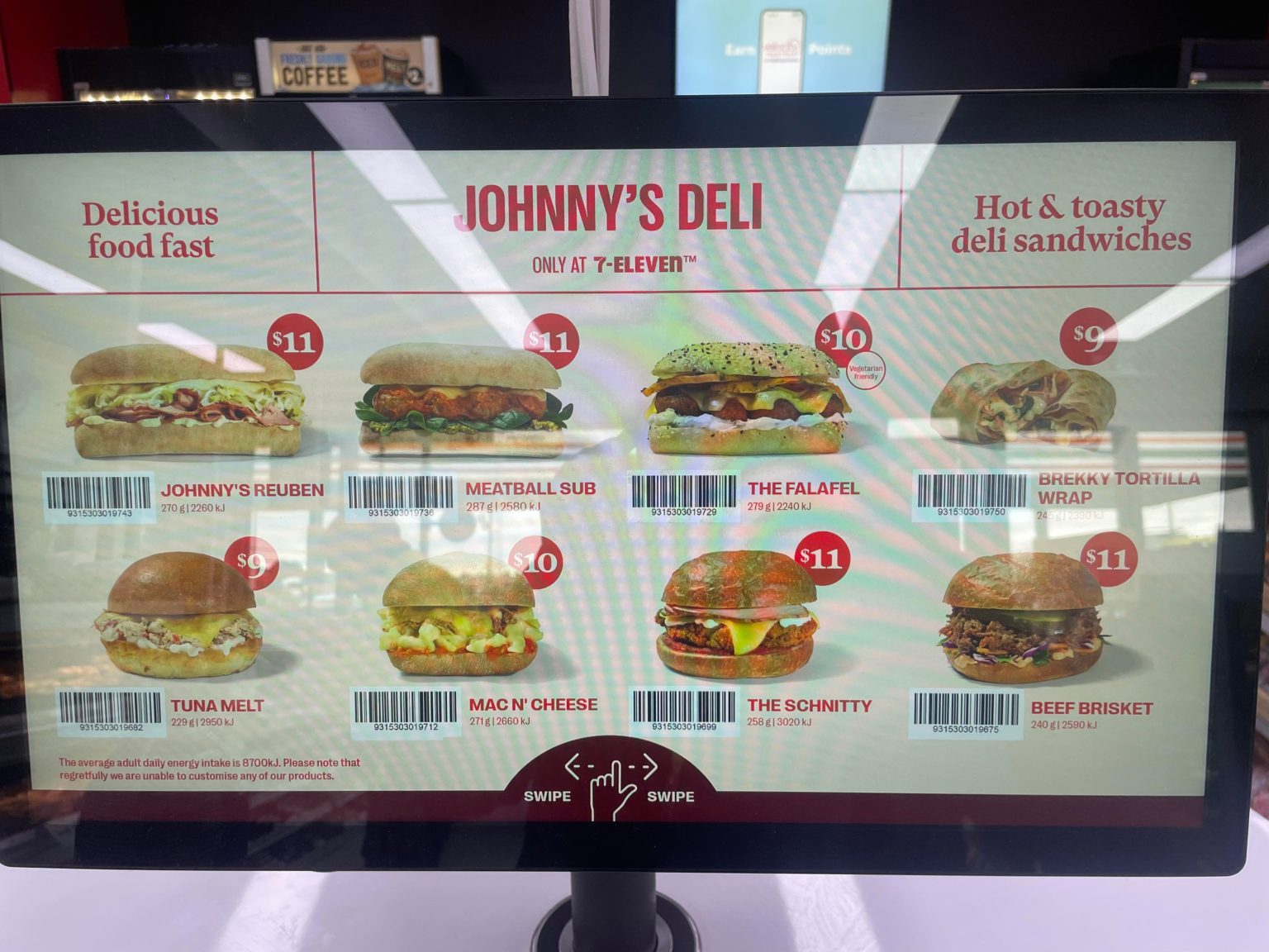 Johnny's Deli at 7Eleven Werribee Alfred Road