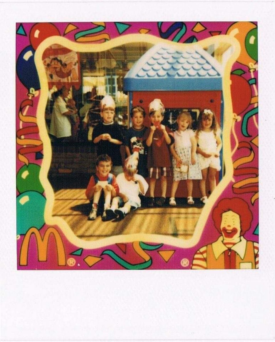 90s mcdonalds birthday werribee polaroid