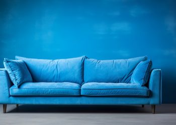 blue couch