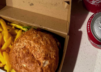 Burger Waffles and Fried Chicken Banner Image