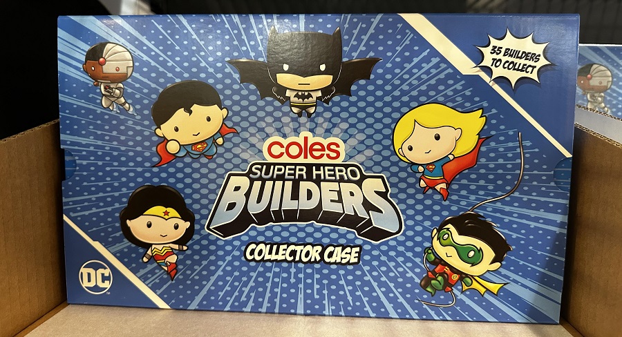 Coles Super Hero Builders Collector Case