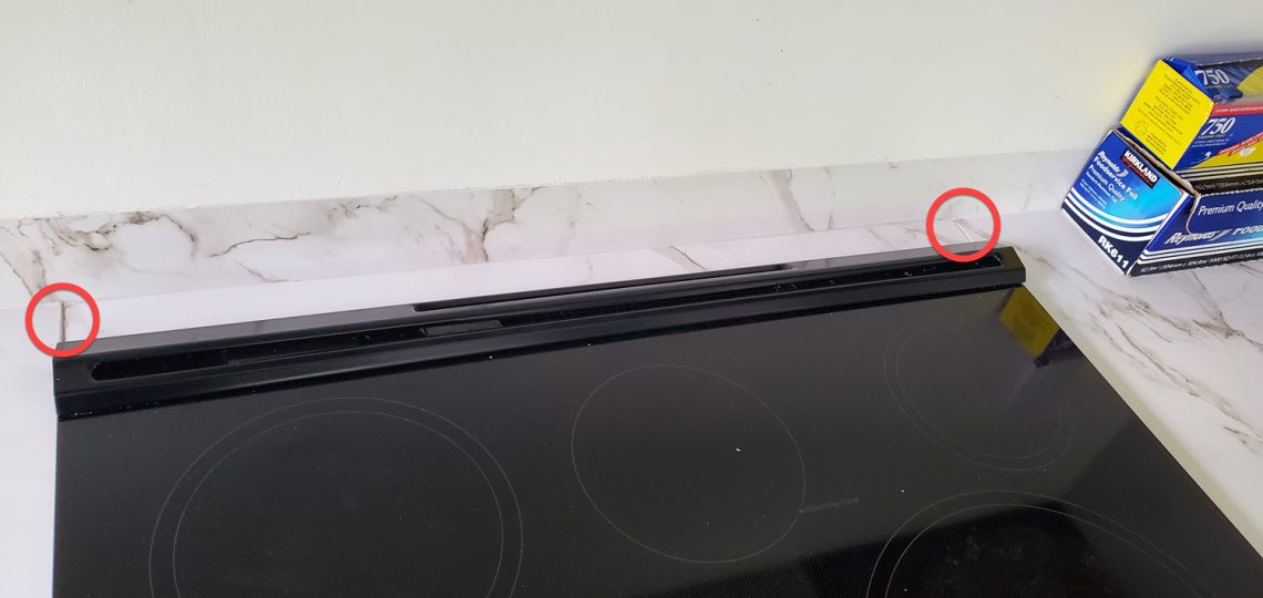 Installing a deeper countertop issues and lessons A Nice Home