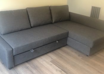 Ikea Friheten corner sofa-bed as couch