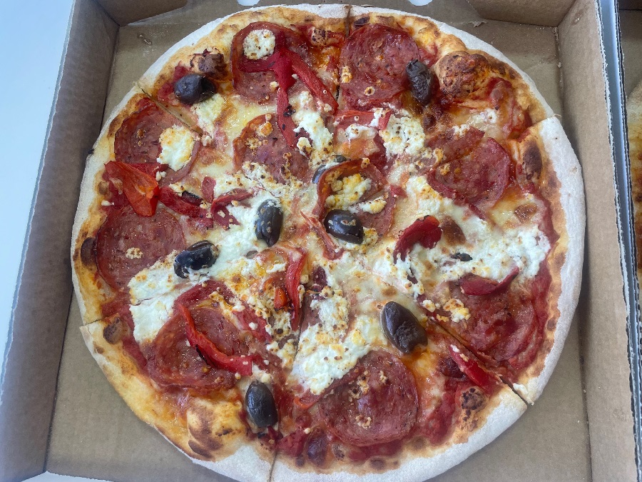 Mister Margherita Salami Pizza