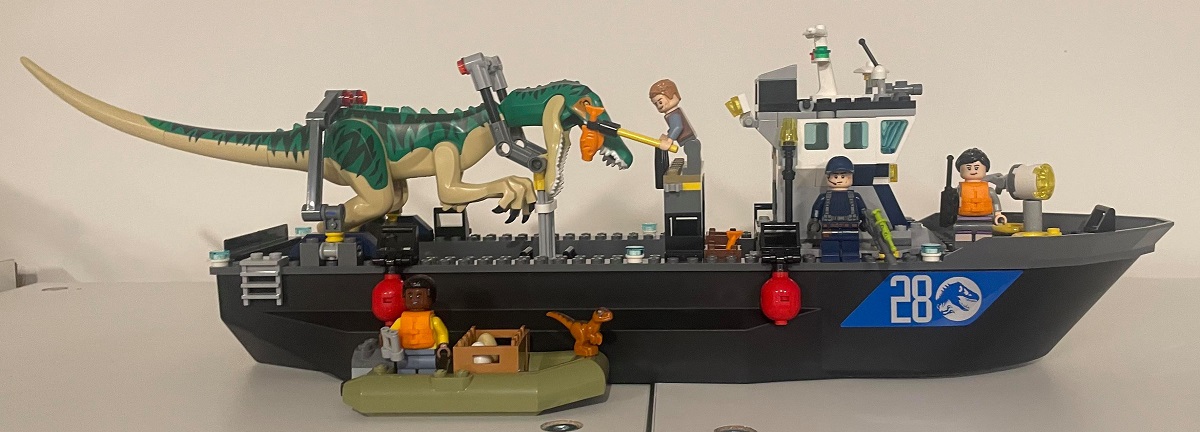 Review LEGO Jurassic World Baryonyx Dinosaur Boat 76942