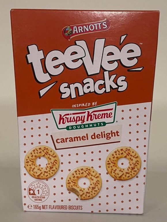 krispy kreme teevee snacks kookies kreme cookies cream