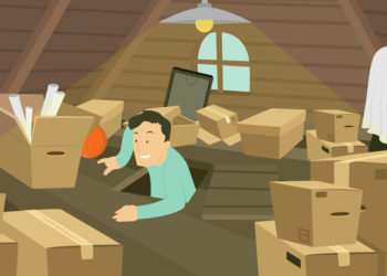 attic storage ideas
