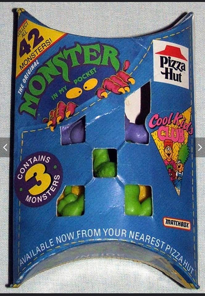 australian monster in my pocket pizza hut toys