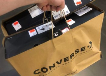 bags of converse shoes sold at dfo south wharf