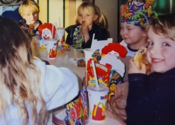 campbell mcdonalds birthday party banner