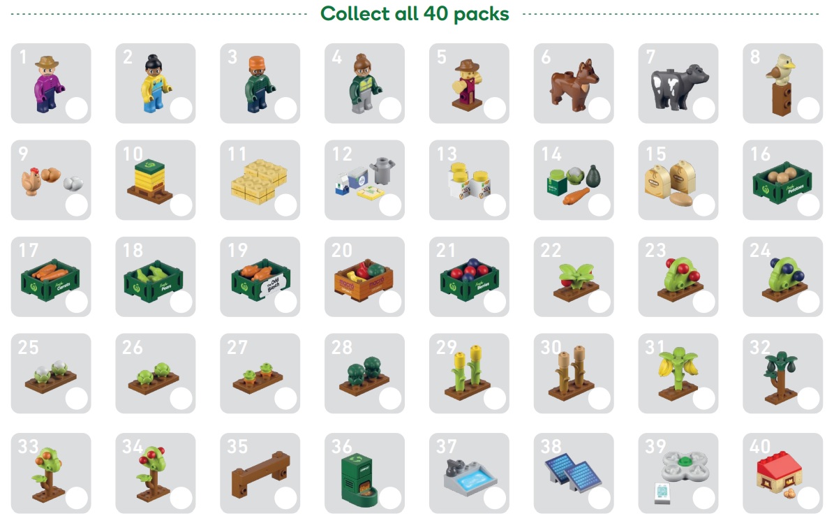 checklist woolworths farm bricks 2023