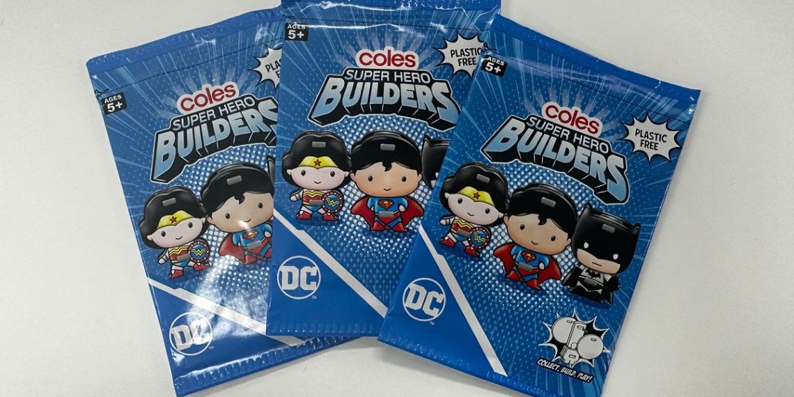 coles super hero builders 2023 packets