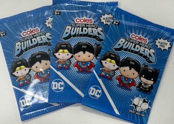 coles super hero builders 2023 packets