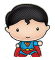coles superhero builders Vintage Superman