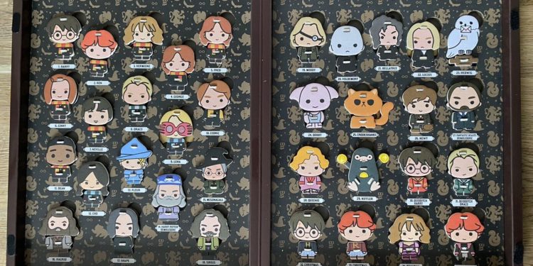 complete set harry potter coles magical builders