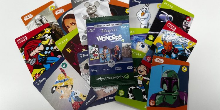 disney 100 wonders woolworths banner