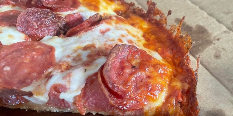 dominos crust australia cheese toastie