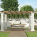 Luxury garden with gazebo