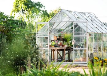 glass greenhouse example