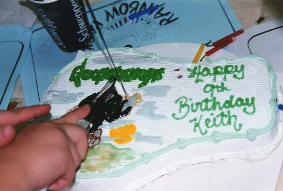 goosebumps birthday cake