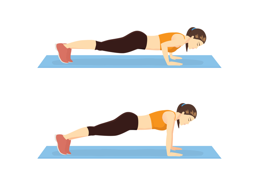 how to do push ups