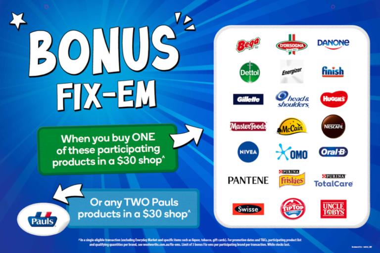 Woolworths Disney FixEms Checklist & How To Get Bonus Packs A Nice