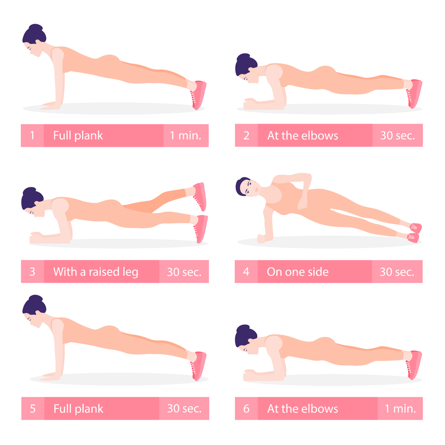 how to plank