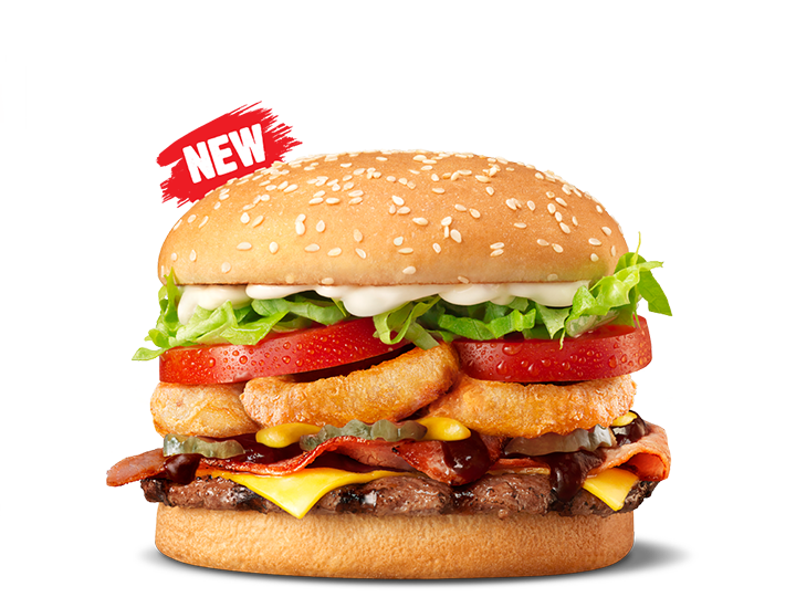 hungry jacks smokehouse whopper single