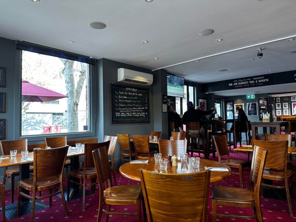Inside the rising sun hotel south melbourne