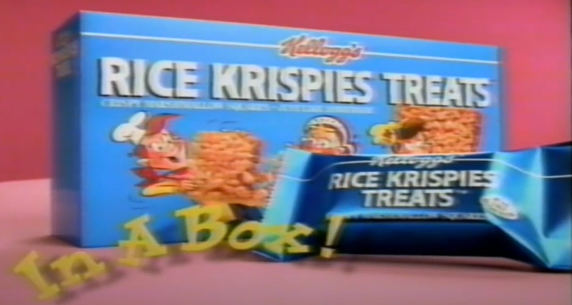 kelloggs rice krispies treats in a box 90s snack