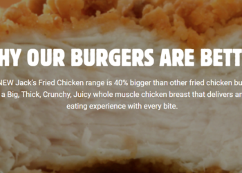 kfc vs hungry jacks chicken burger