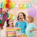 clown at birthday party