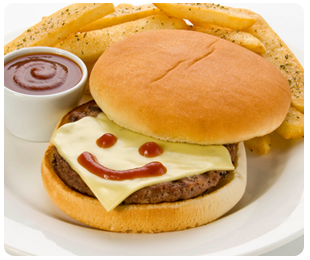 kids cheese burger