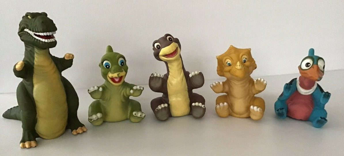 land before time pizza hut toys 1988