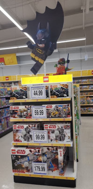 lego batman display toys r us werribee 2018