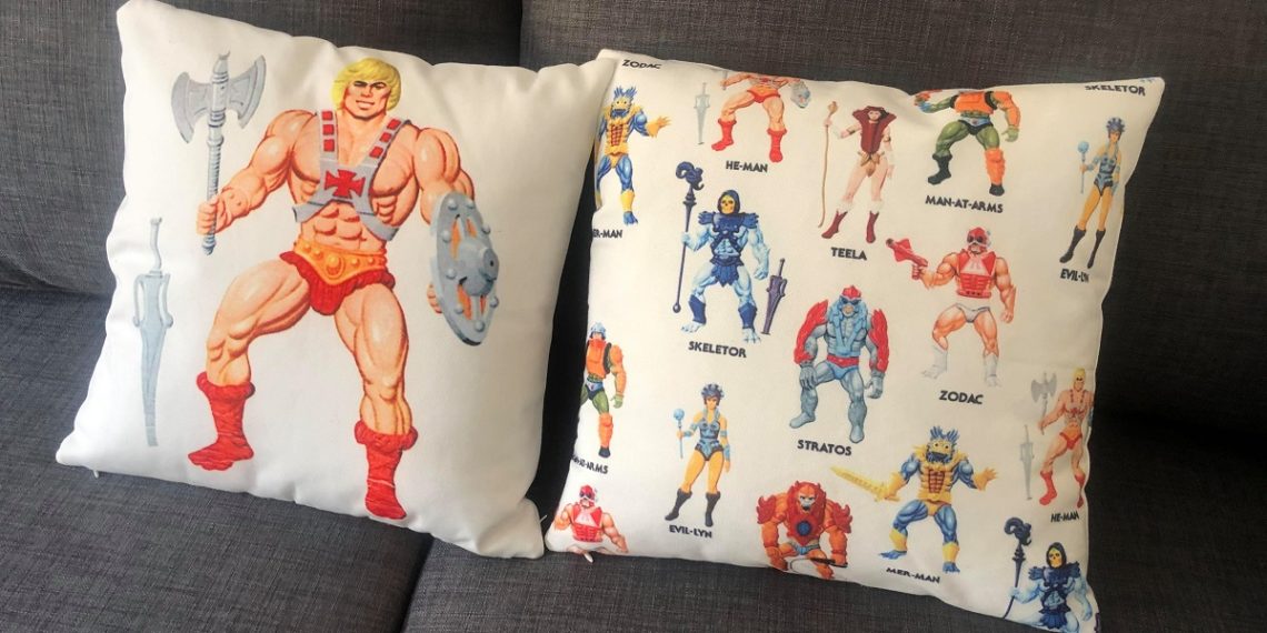 masters of the universe heman cushions