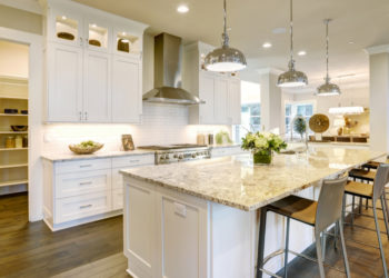 modern kitchen with pantry