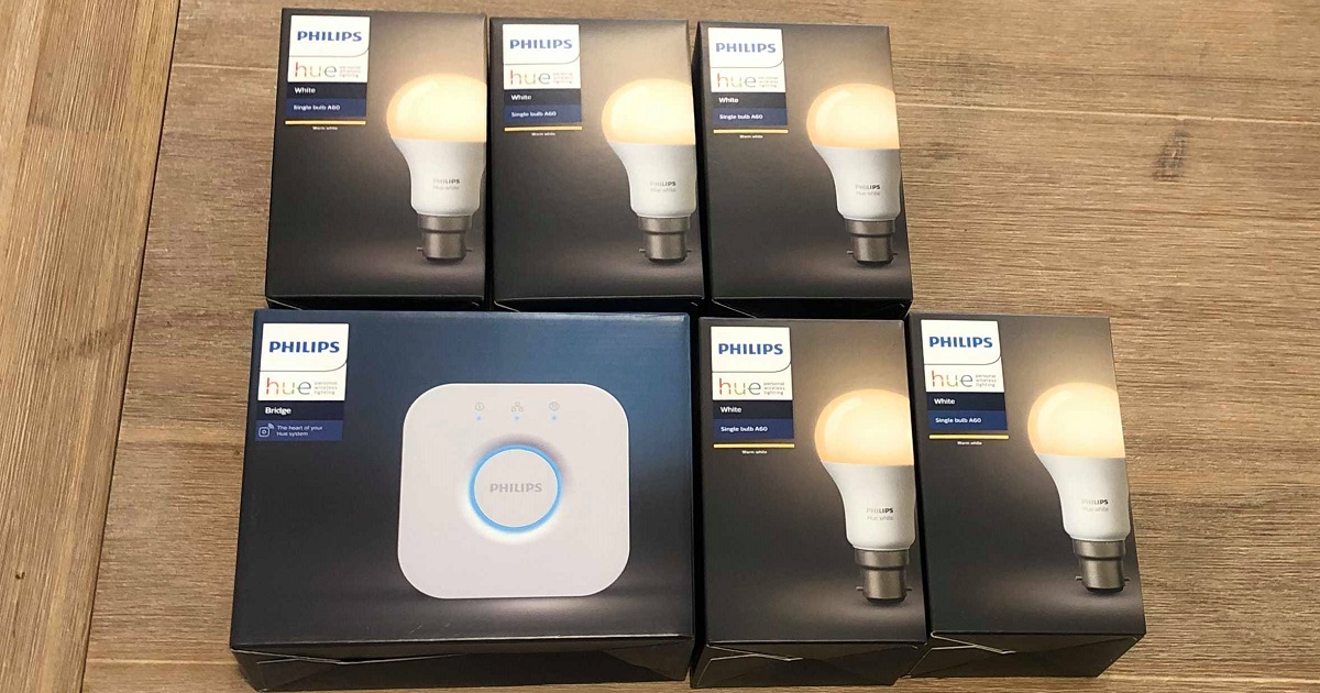 connect philips hue to google home hub