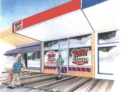 pizza haven illustration