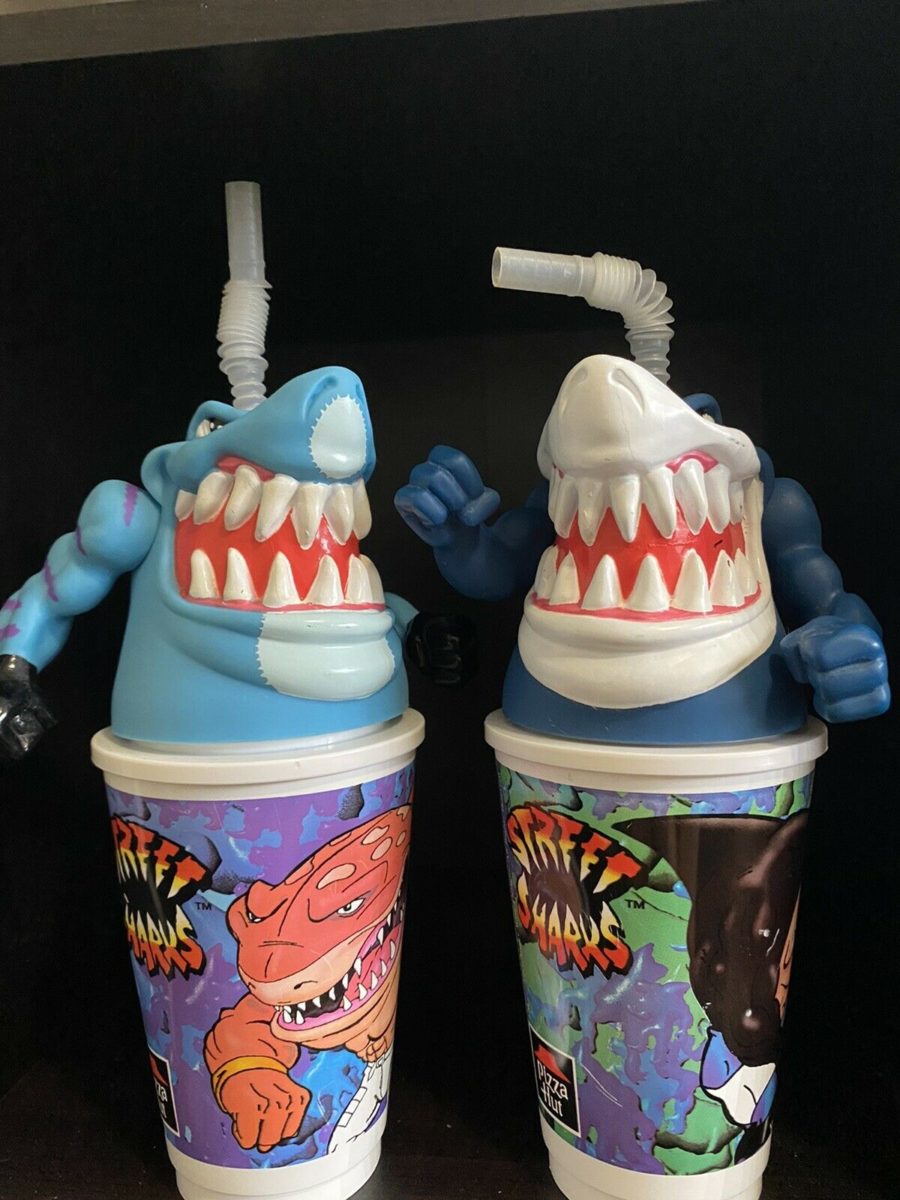 pizza hut streetk shark cup toppers ripster streex