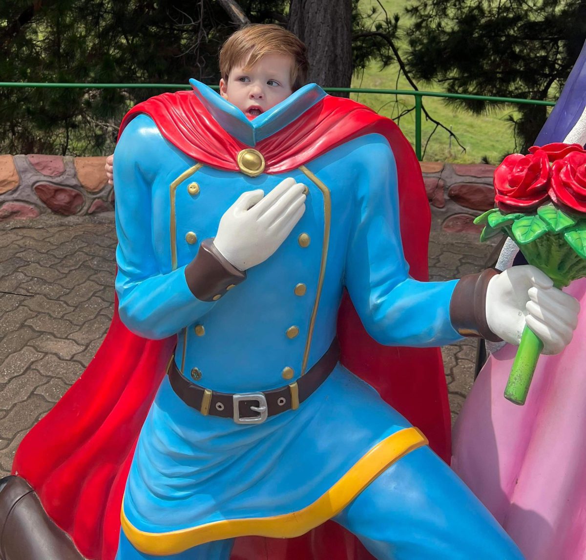 prince photo op fairy park
