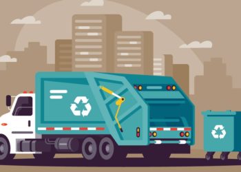 recycling truck
