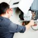 Repair of a gas boiler