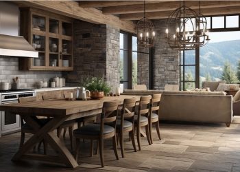 modern rustic farmhouse kitchen