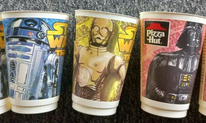 star wars 1997 pizza hut cups